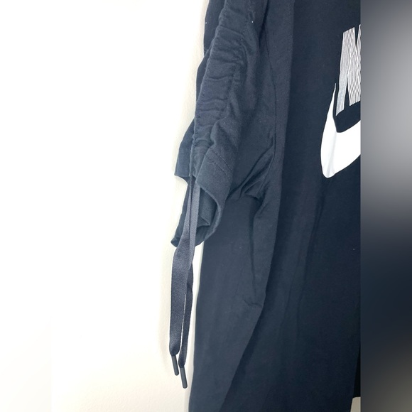 NIKE Sportswear Women’s White Dance Graphic Tie Sleeve T Shirt |‎ Small - Picture 8 of 13